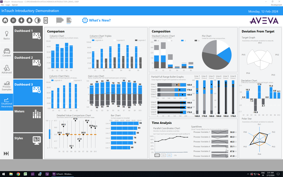 InTouch flatdesign