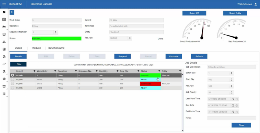 model-driven-mes-job-execution-production-results