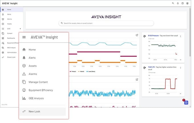 Erleben Sie den neuen Look von AVEVA Insight