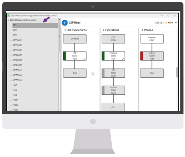 app aveva omi batch management